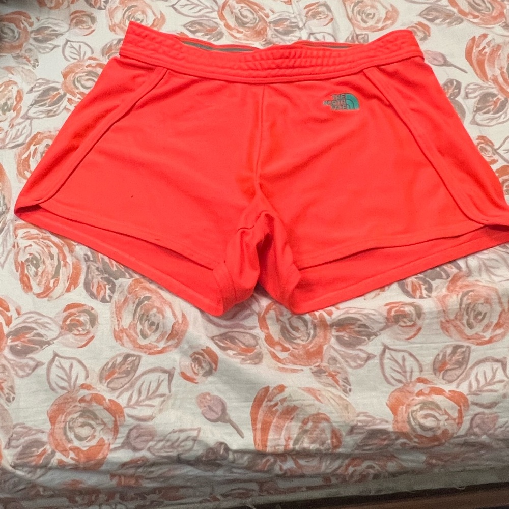 Women's The North Face Neon Orange 3" Inseam Running Shorts